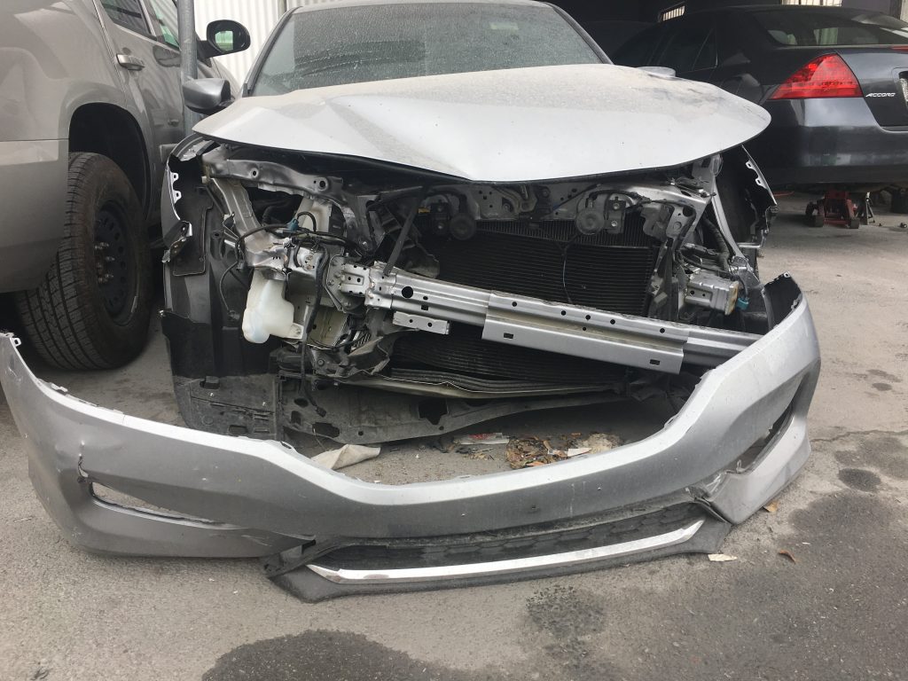 Honda Front Damage